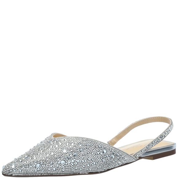 Betsey Women's Vance Mule, Silver, 6.5 - Picture 1 of 1